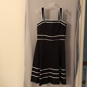 Black and white dress